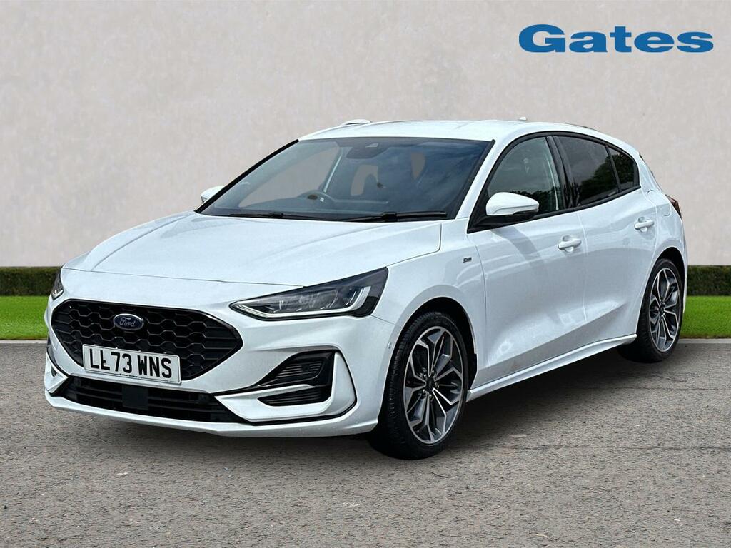 Ford Focus Focus St-line X 1.0 125Ps LL73WNS White #3