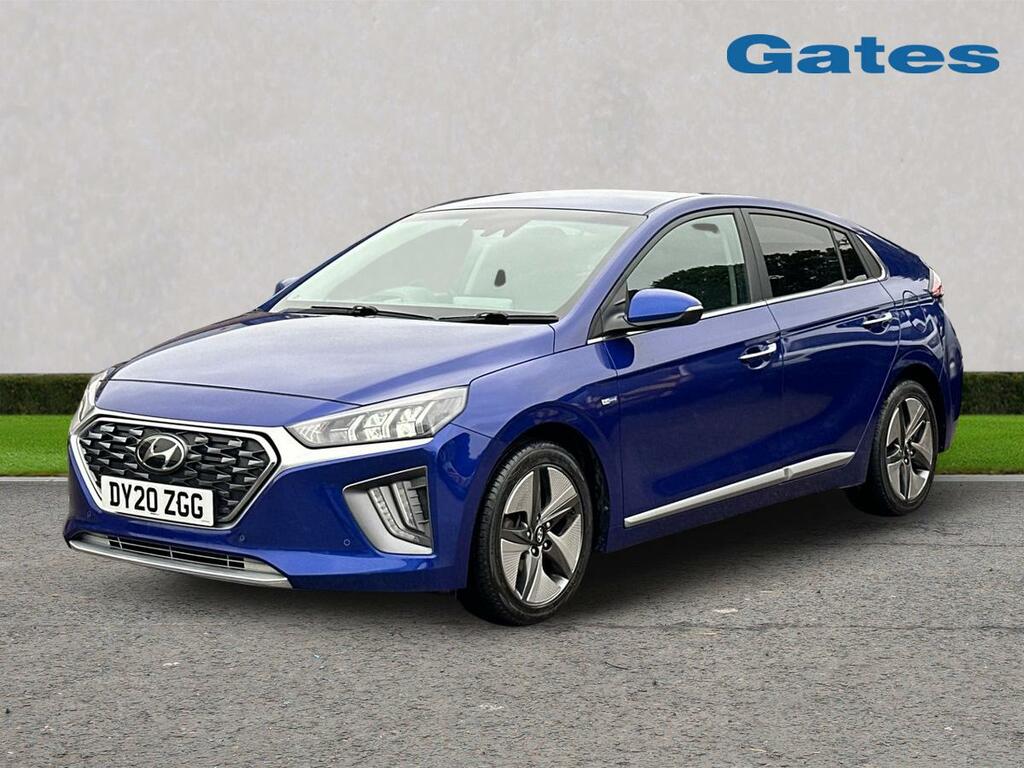 Hyundai Ioniq 1.6 Gdi Hybrid Premium Se Dct Hatchback DY20ZGG Blue #3