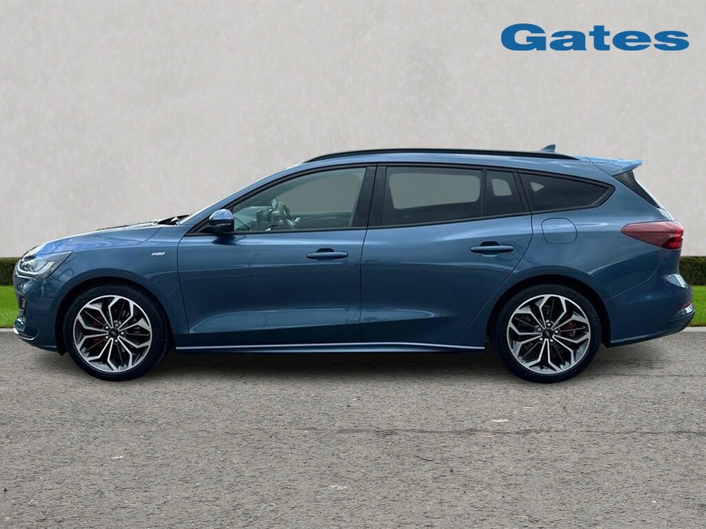 Ford Focus Estate St-line X 1.0 Mhev 155Ps EA75GXU Blue #4