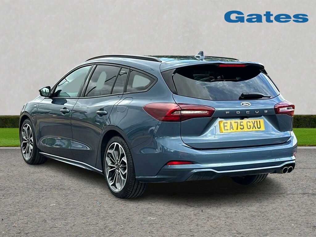 Ford Focus Estate St-line X 1.0 Mhev 155Ps EA75GXU Blue #5