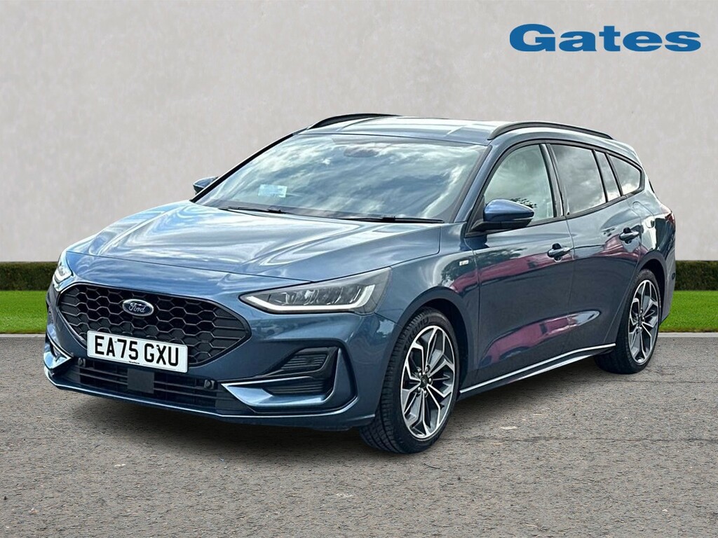 Ford Focus Estate St-line X 1.0 Mhev 155Ps EA75GXU Blue #3