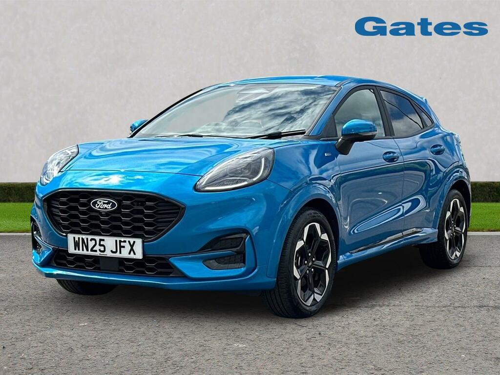 Ford Puma St-line X 1.0 Mhev 155Ps WN25JFX Blue #3