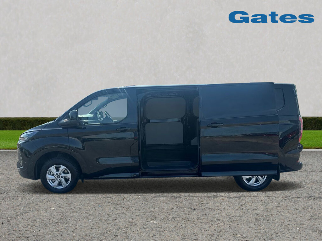 Ford Transit Custom 340 Lwb Limited 65Kwh 100Kw 136Ps Rwd WN75BBO Black #5