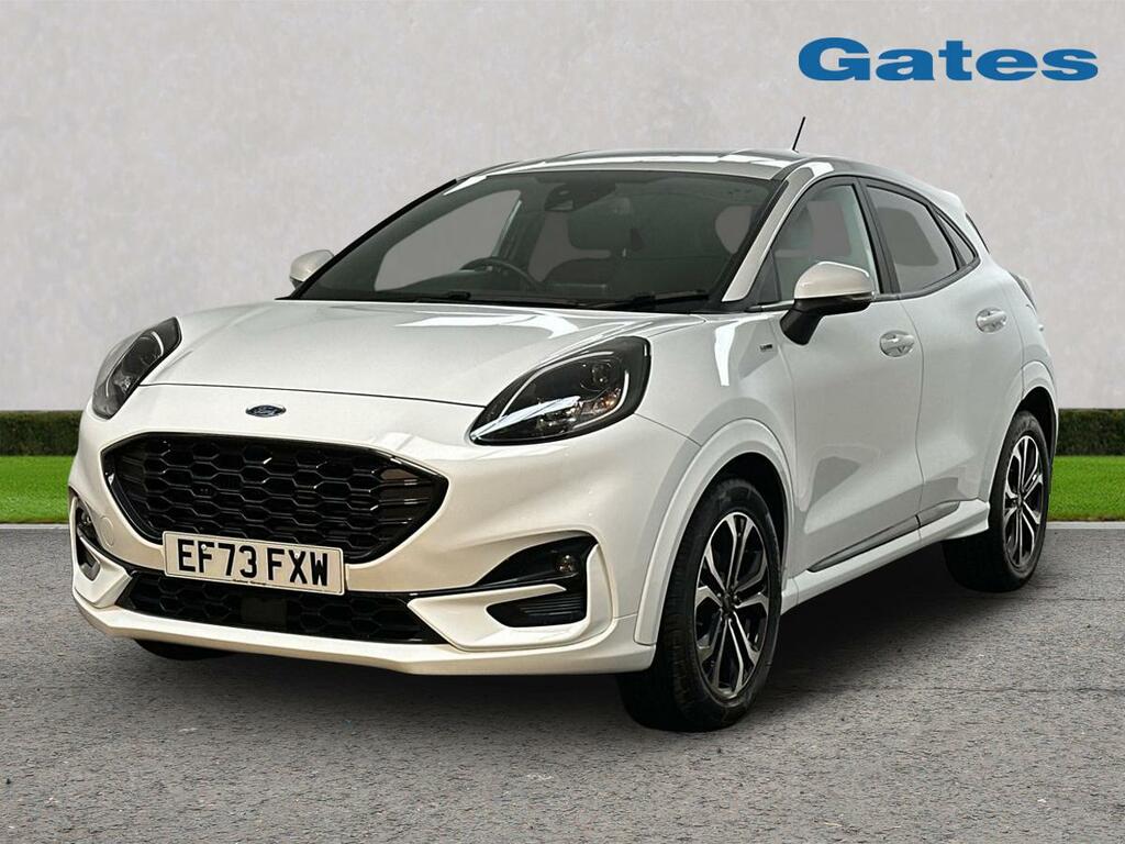 Ford Puma St-line 1.0 Mhev 125Ps White #3
