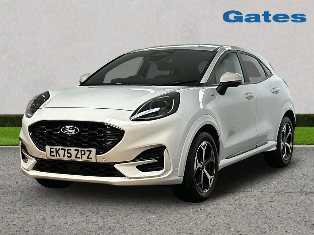 Ford Puma St-line 1.0 Mhev 125Ps White #3