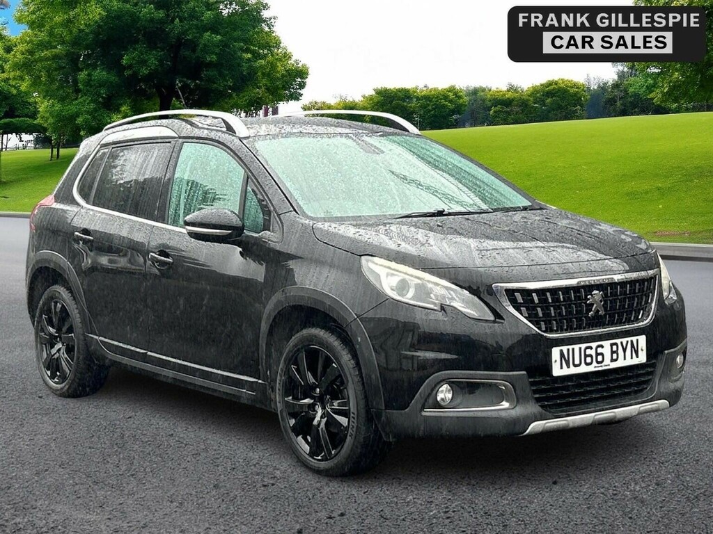 Peugeot 2008 Suv 1.6 Bluehdi Allure Euro 6 201666 NU66BYN Black #3