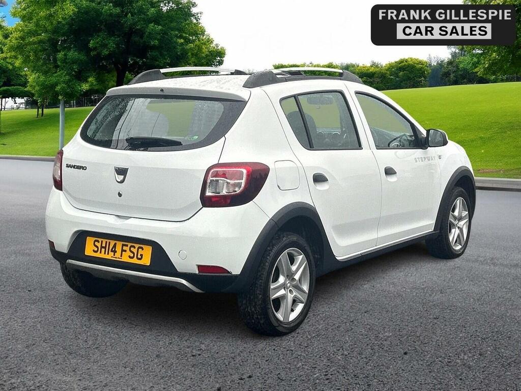 Dacia Sandero Stepway Hatchback 0.9 Tce Ambiance Euro 5 201414 SH14FSG White #4