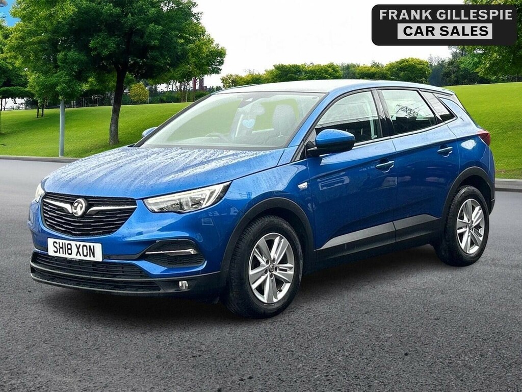 Vauxhall Grandland X Suv 1.2 Turbo Se Euro 6 Ss 201818 SH18XON Blue #4