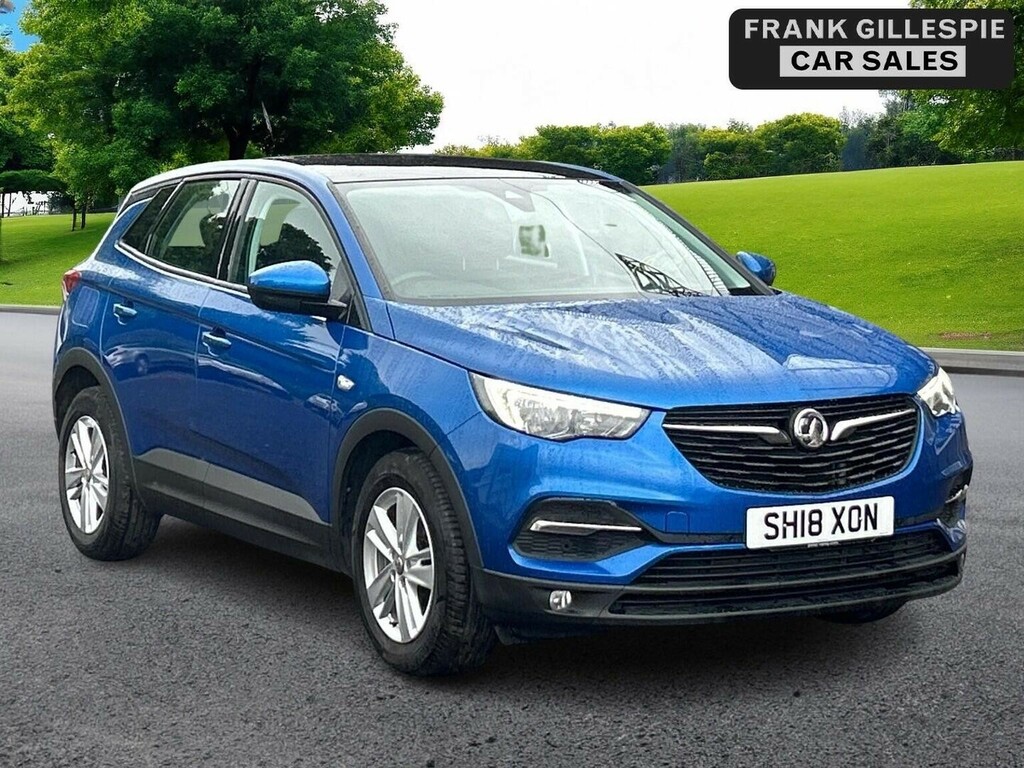 Vauxhall Grandland X Suv 1.2 Turbo Se Euro 6 Ss 201818 SH18XON Blue #3
