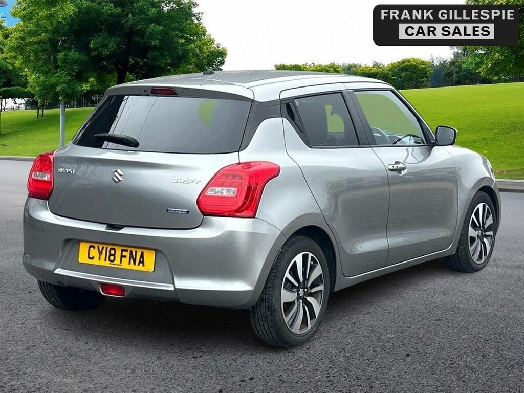 Suzuki Swift Hatchback 1.0 Boosterjet Shvs Sz5 Euro 6 Ss CY18FNA Silver #6
