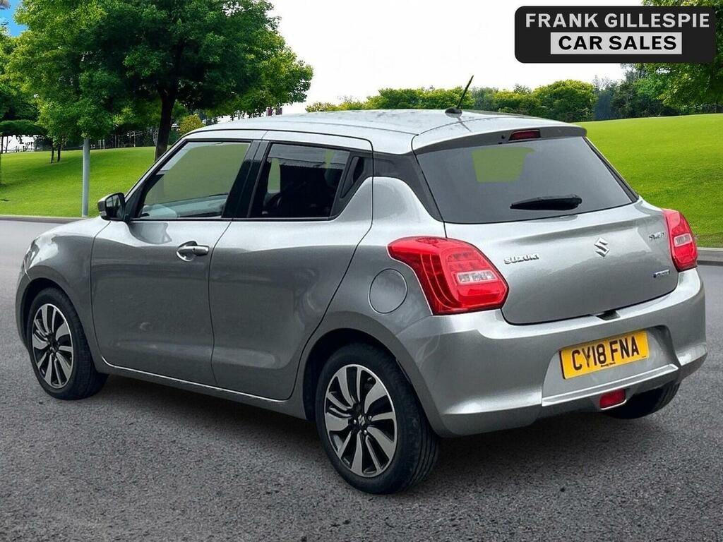 Suzuki Swift Hatchback 1.0 Boosterjet Shvs Sz5 Euro 6 Ss CY18FNA Silver #4