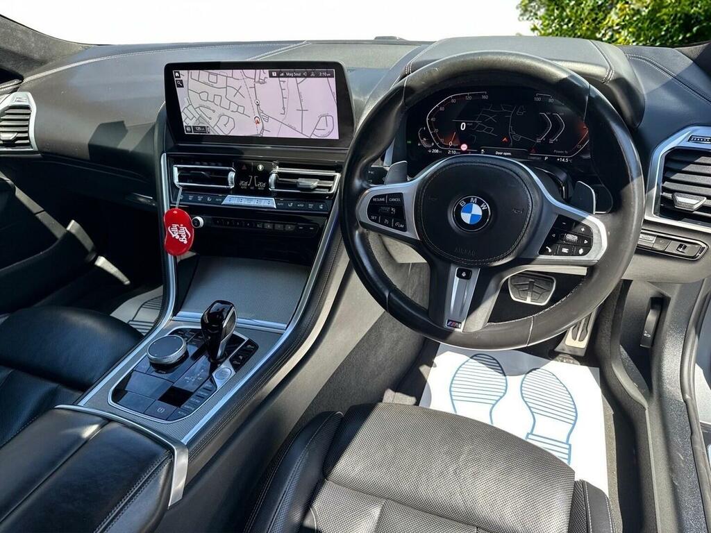 BMW 8 Series 840I Coupe Black #11