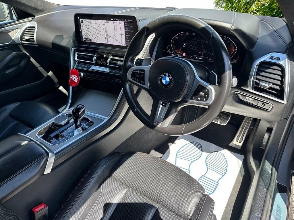 BMW 8 Series 840I Coupe Black #12
