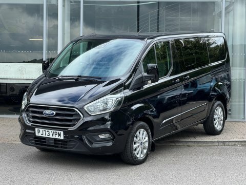 Ford Transit Custom 320 Limited Dciv PJ73VPM Black #3