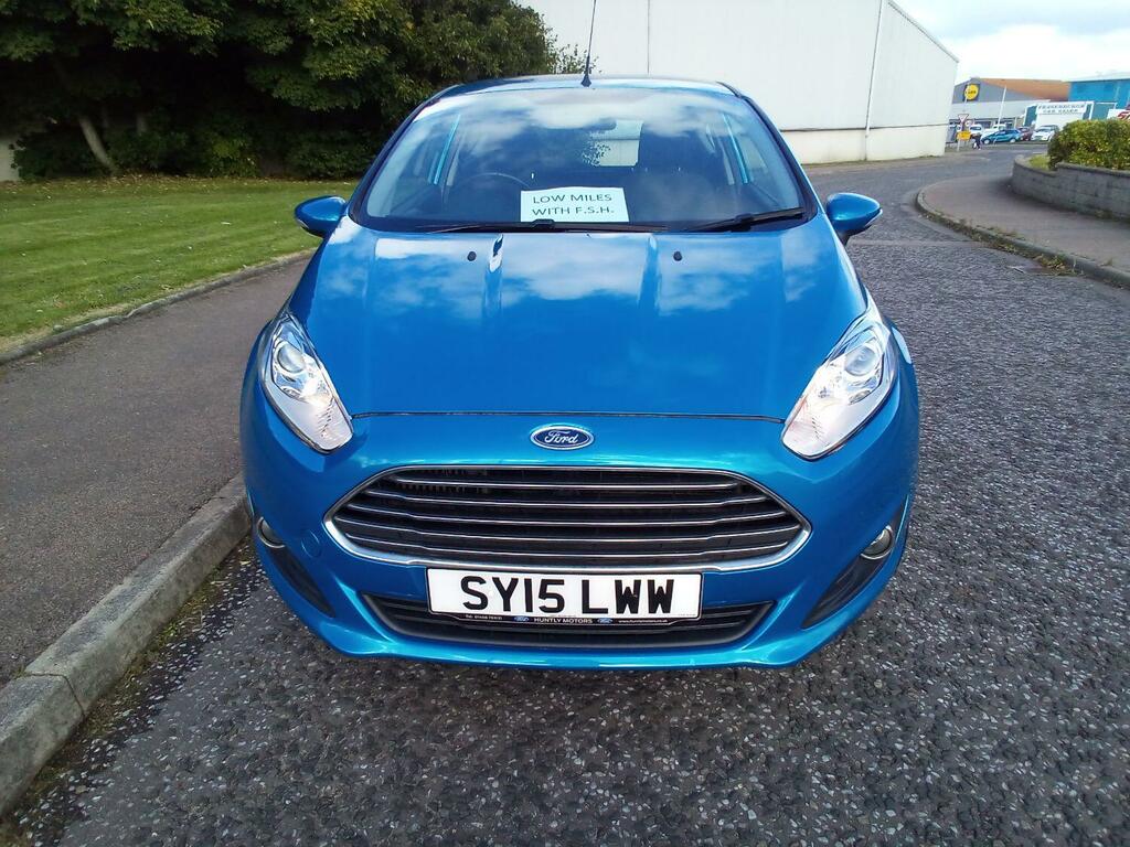Ford Fiesta 1.0 T Eco Zetec Blue #2