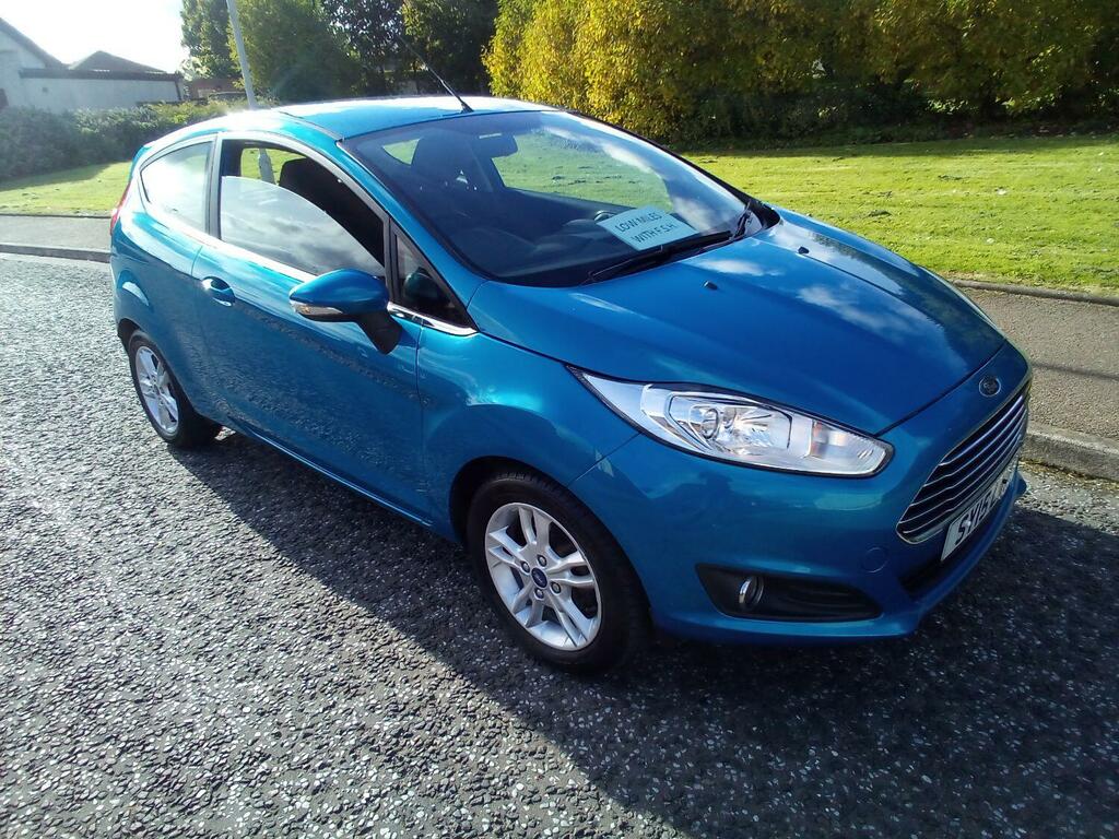 Ford Fiesta 1.0 T Eco Zetec Blue #3