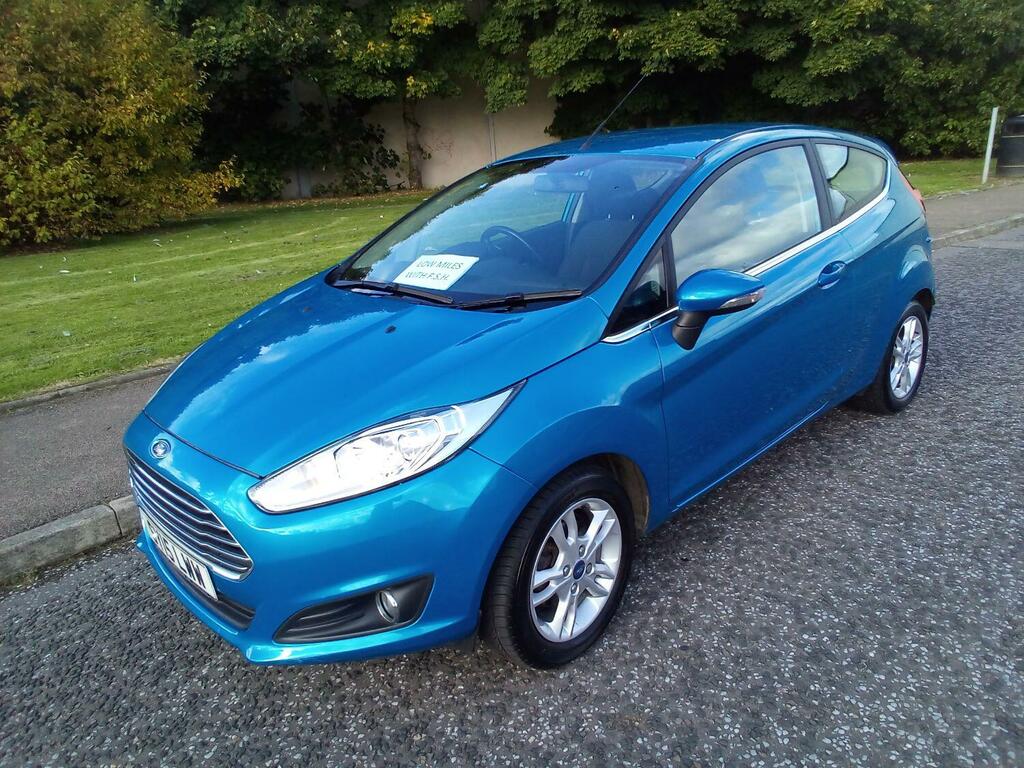 Ford Fiesta 1.0 T Eco Zetec Blue