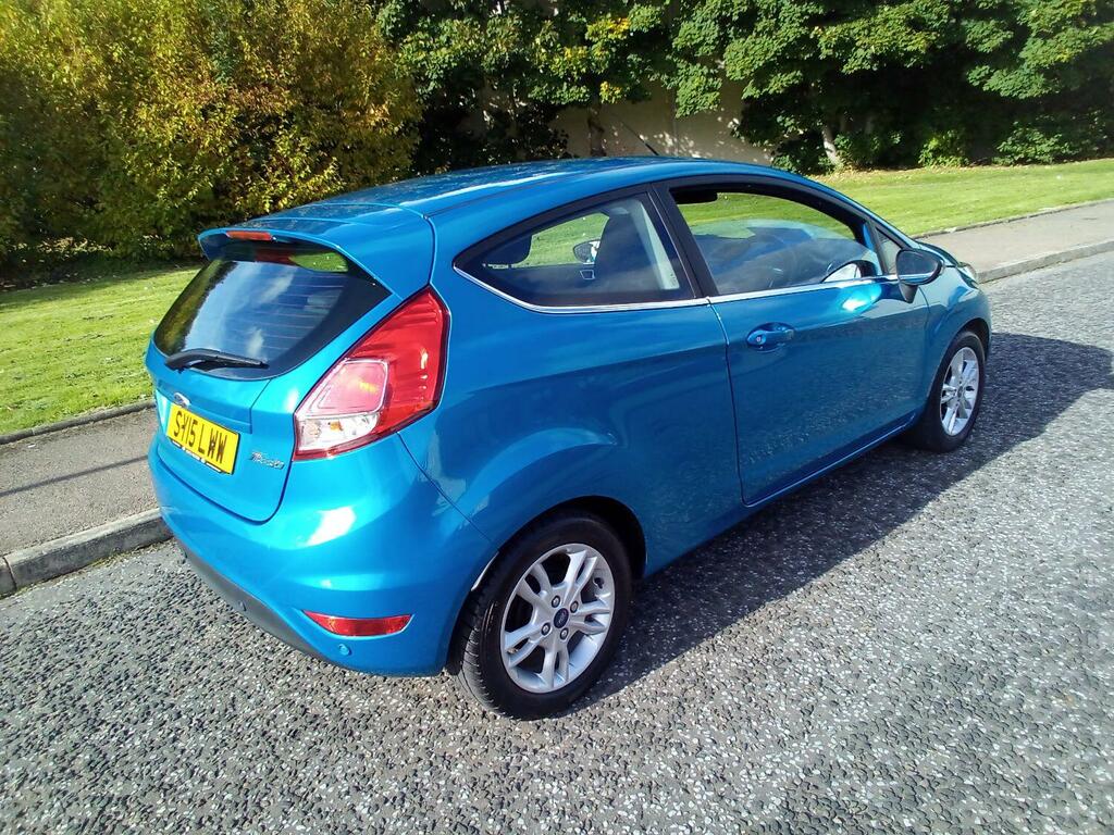 Ford Fiesta 1.0 T Eco Zetec Blue #6