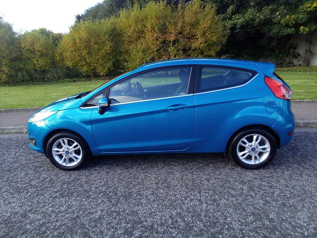 Ford Fiesta 1.0 T Eco Zetec Blue #5
