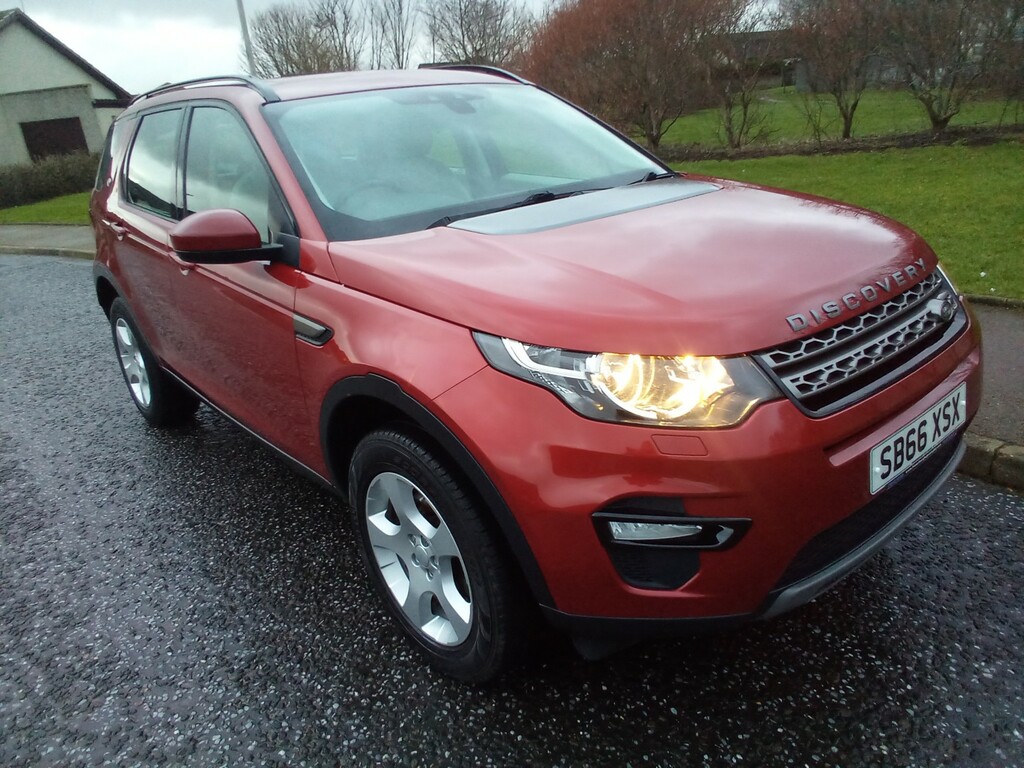 Land Rover Discovery Sport 2.0 Td4 Se Tech 4Wd Red #3