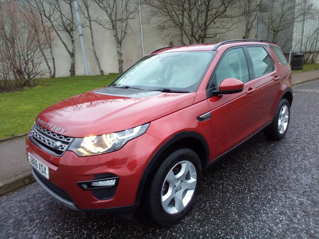Land Rover Discovery Sport 2.0 Td4 Se Tech 4Wd Red