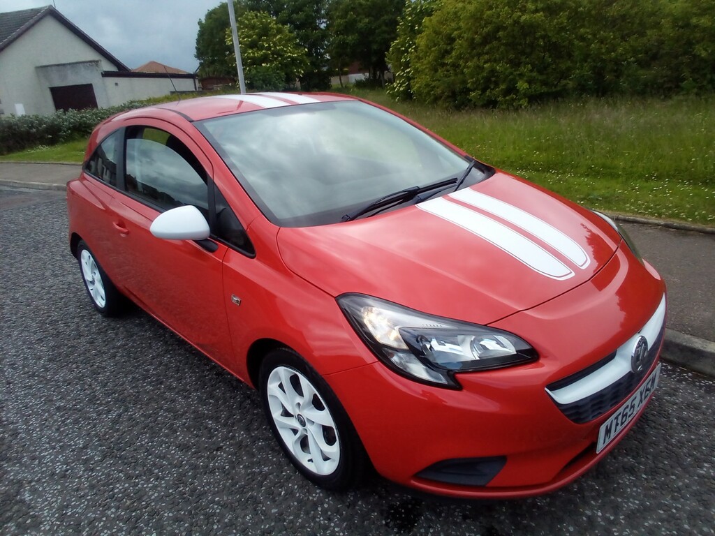 Vauxhall Corsa Hatchback 1.4 I Ecoflex Sting 201565 MT65XEM Red #3