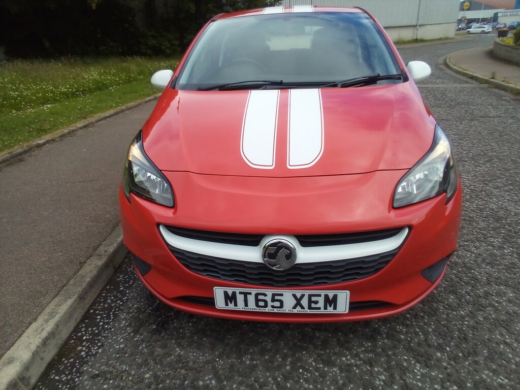 Vauxhall Corsa Hatchback 1.4 I Ecoflex Sting 201565 MT65XEM Red #2