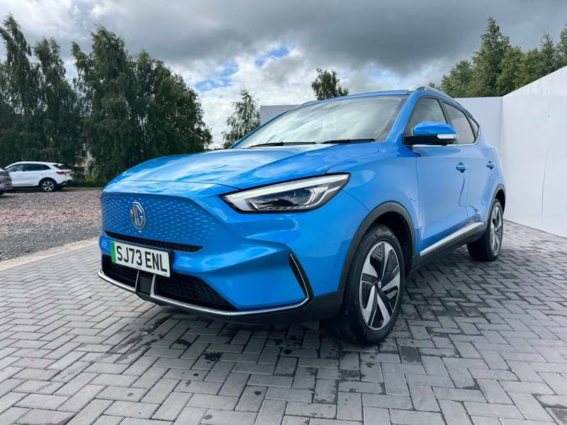 MG ZS 130Kw Trophy Ev 51Kwh Blue #4