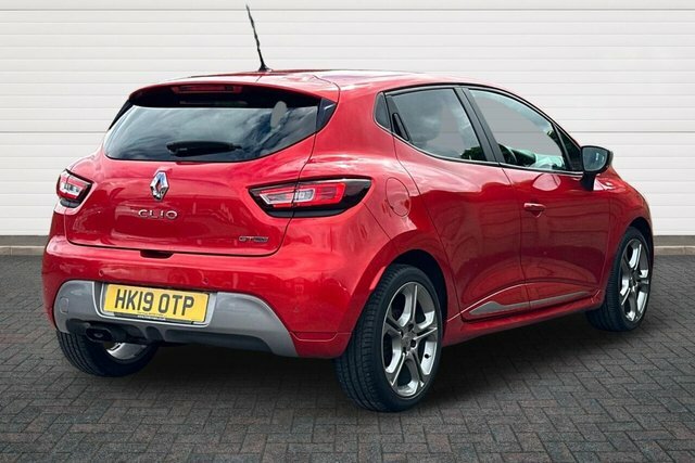 Renault Clio Tce Gt Line Hatchback HK19OTP Red #3