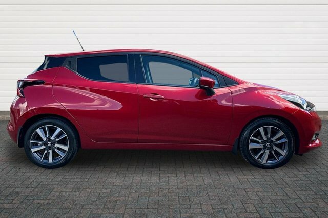 Nissan Micra Ig-t N-connecta Hatchback Red #2