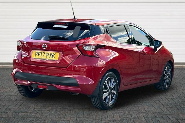 Nissan Micra Ig-t N-connecta Hatchback Red #3