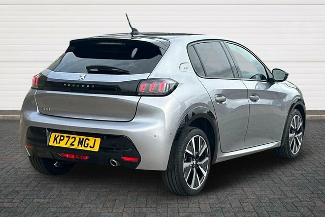 Peugeot 208 Puretech Gt Hatchback Grey #3