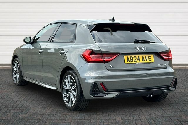 Audi A1 Tfsi 30 S Line AB24AVE Grey #5