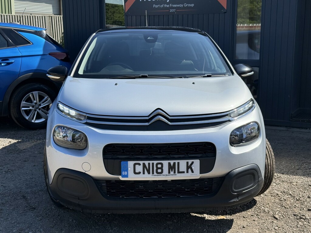 Citroen C3 Hatchback 1.2 Puretech Feel Hatchback M CN18MLK Silver #5