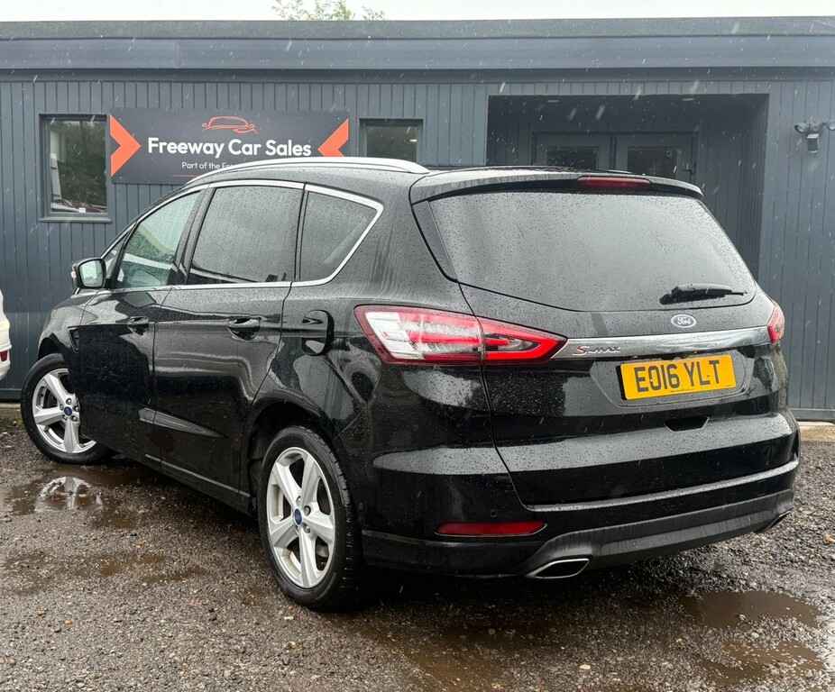 Ford S-Max Mpv 2.0 Tdci Titanium Mpv Euro 6 EO16YLT Black #6