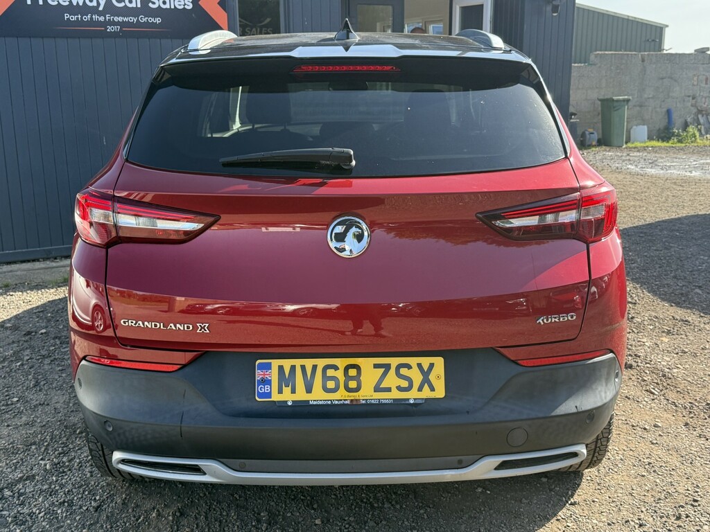 Vauxhall Grandland X Suv 1.2 Turbo Sport Nav Suv Euro MV68ZSX Red #5
