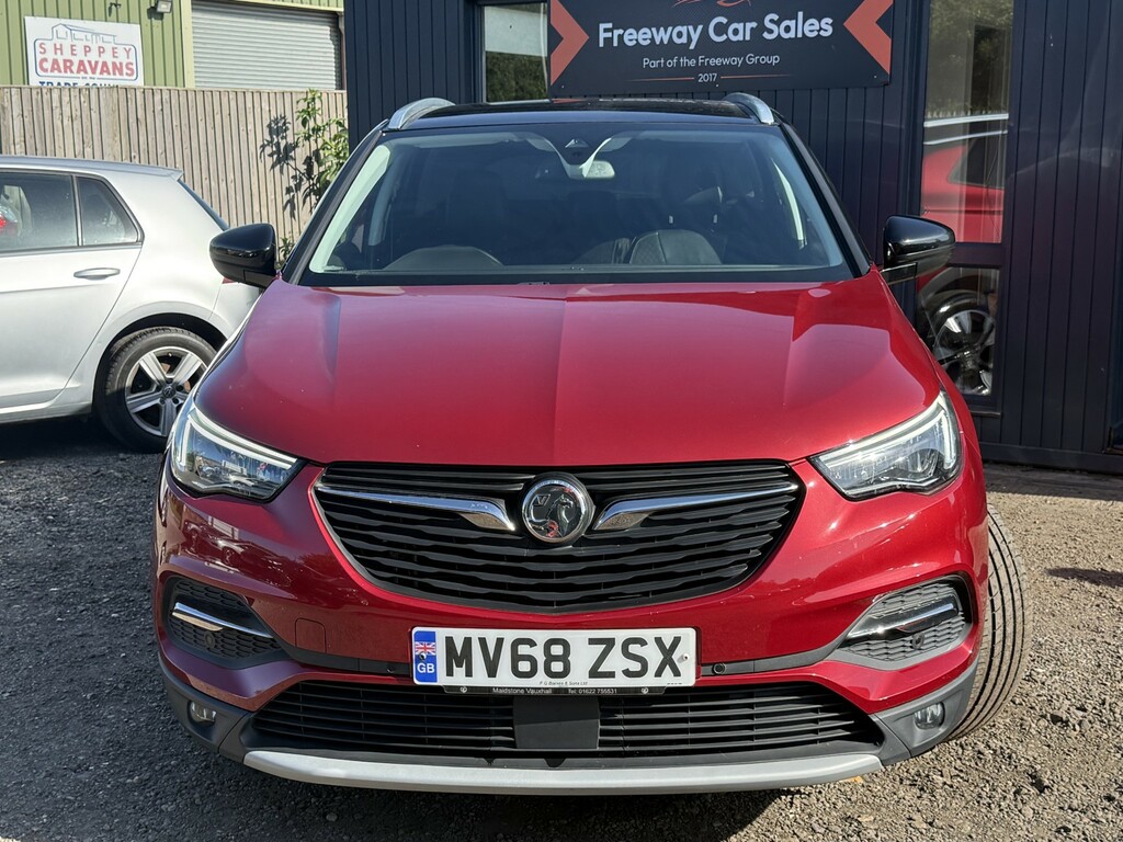 Vauxhall Grandland X Suv 1.2 Turbo Sport Nav Suv Euro MV68ZSX Red #4