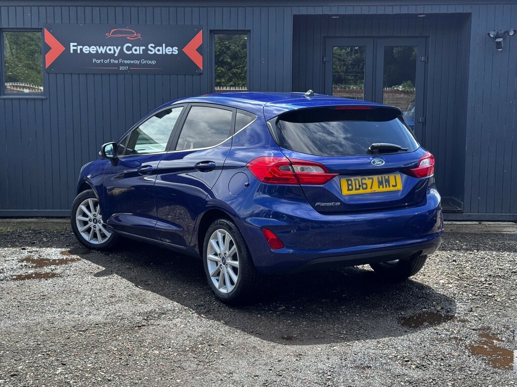 Ford Fiesta Hatchback 1.0T Ecoboost Titanium Hatchback Pet BD67MWJ Blue #6