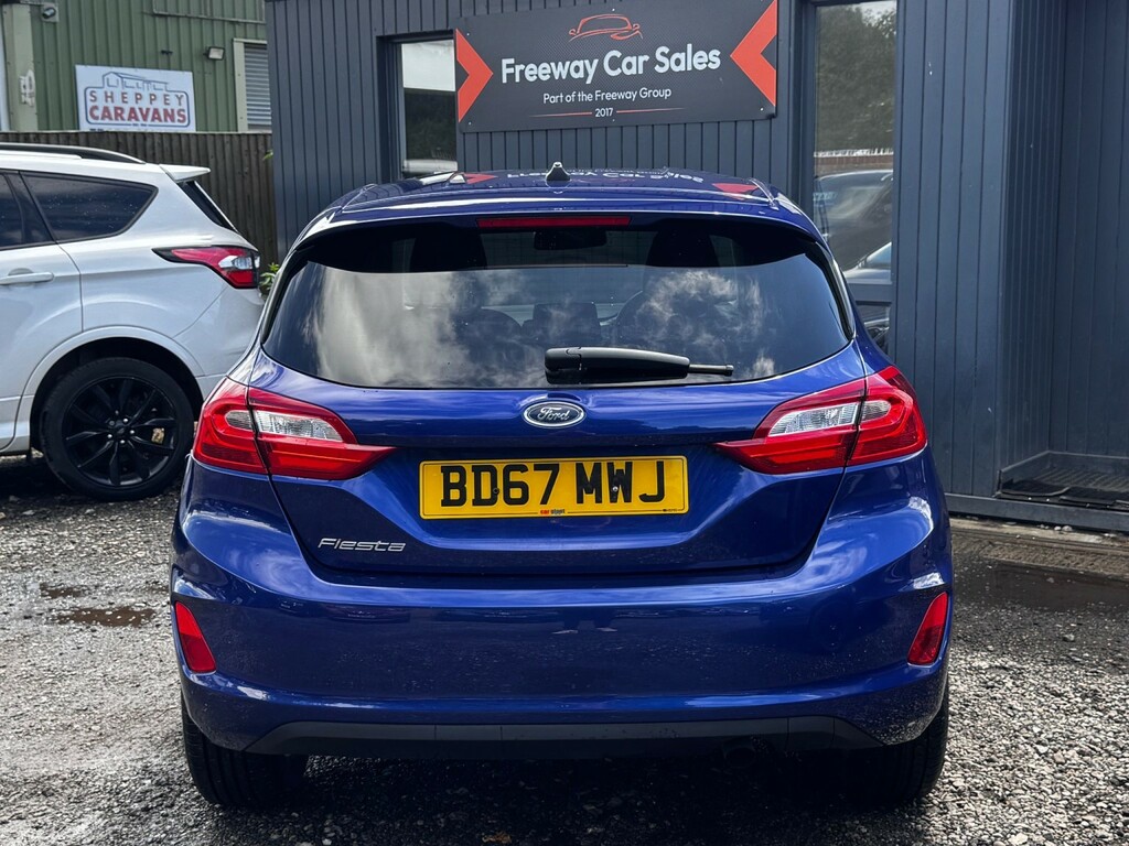 Ford Fiesta Hatchback 1.0T Ecoboost Titanium Hatchback Pet BD67MWJ Blue #5