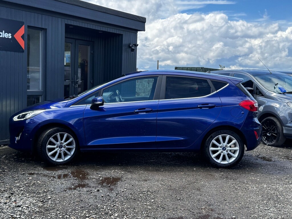 Ford Fiesta Hatchback 1.0T Ecoboost Titanium Hatchback Pet BD67MWJ Blue #2