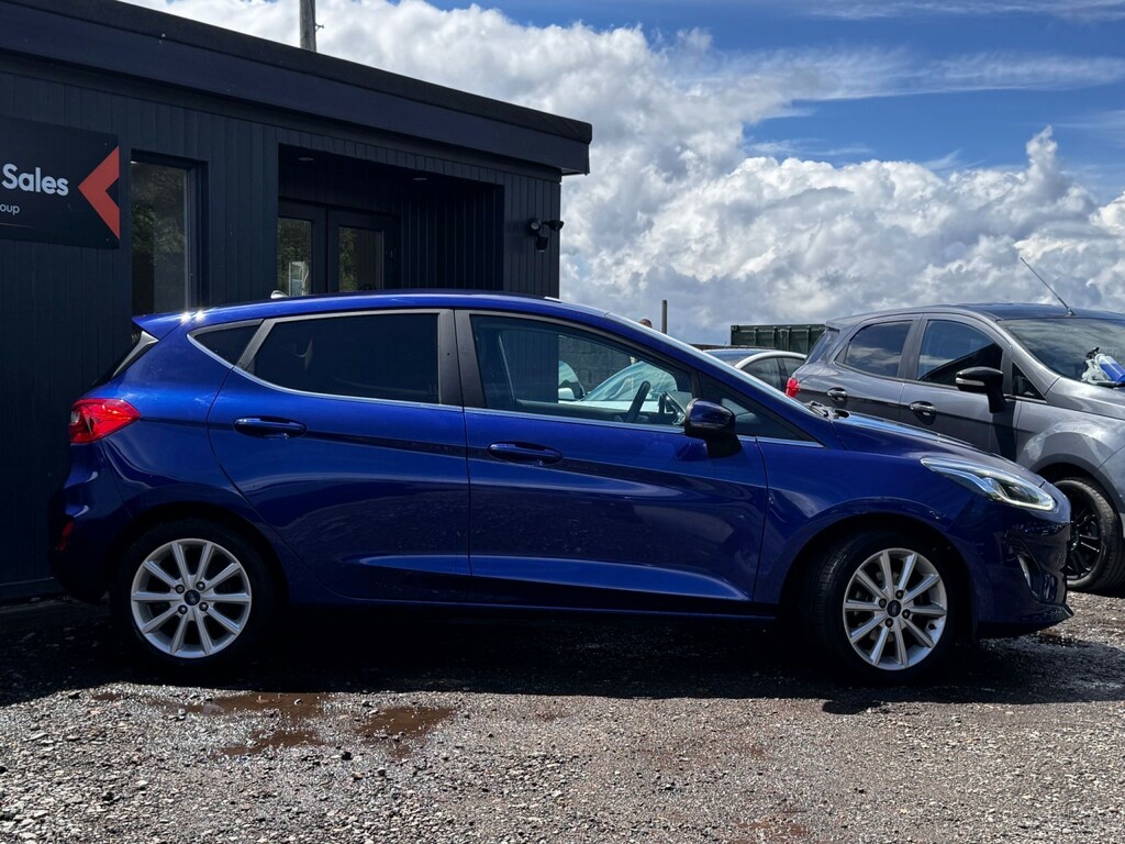 Ford Fiesta Hatchback 1.0T Ecoboost Titanium Hatchback Pet BD67MWJ Blue #3