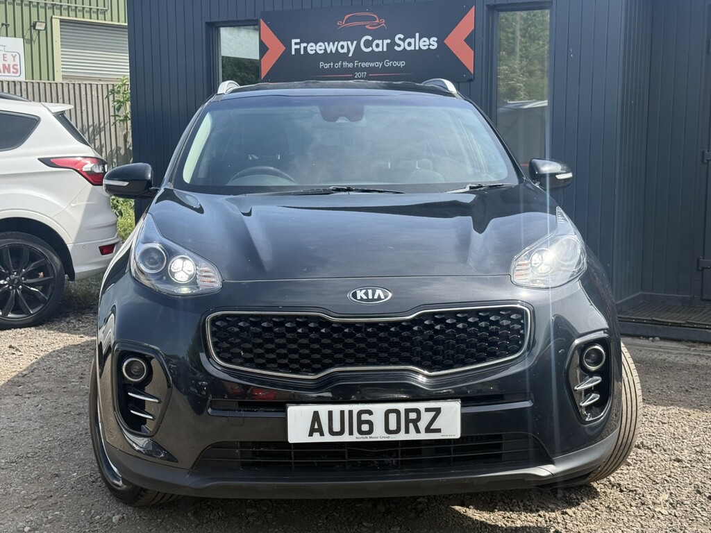 Kia Sportage Suv 1.7 Crdi 2 Suv Euro 6 Ss AU16ORZ Black #5