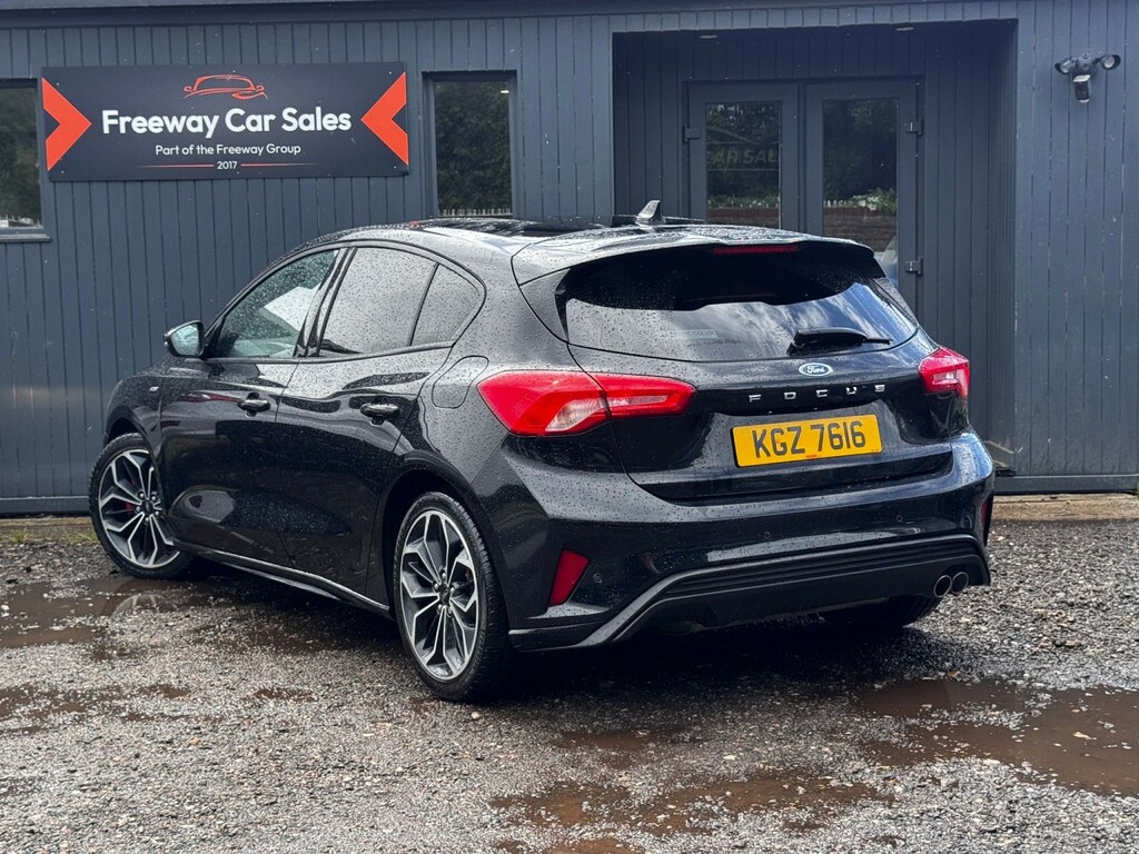 Ford Focus Hatchback 1.0T Ecoboost St-line X Hatchback Pe KGZ7616 Black #6