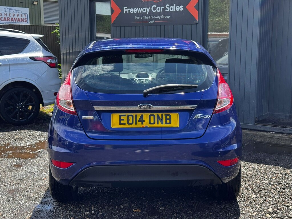 Ford Fiesta Hatchback 1.0T Ecoboost Zetec Hatchback EO14ONB Blue #5