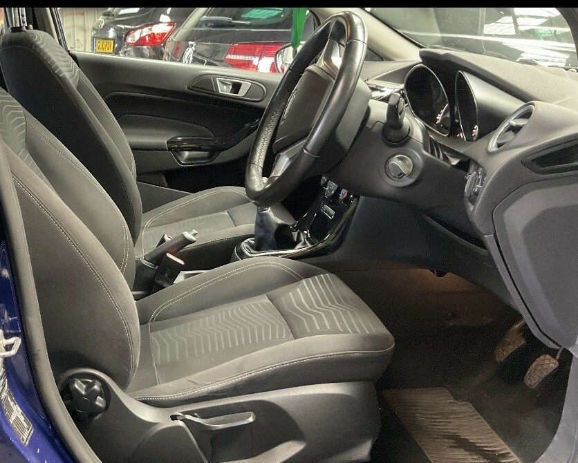 Ford Fiesta Hatchback 1.0T Ecoboost Zetec Hatchback EO14ONB Blue #6