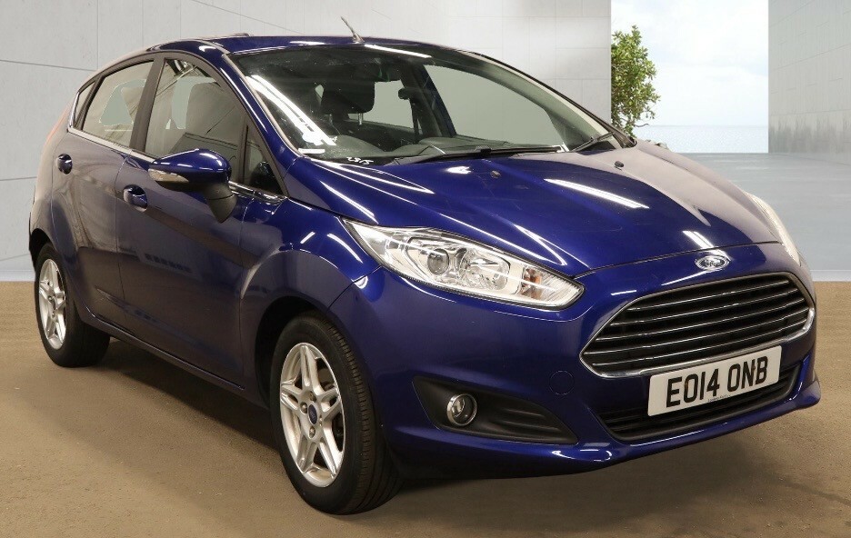 Ford Fiesta Hatchback 1.0T Ecoboost Zetec Hatchback Blue