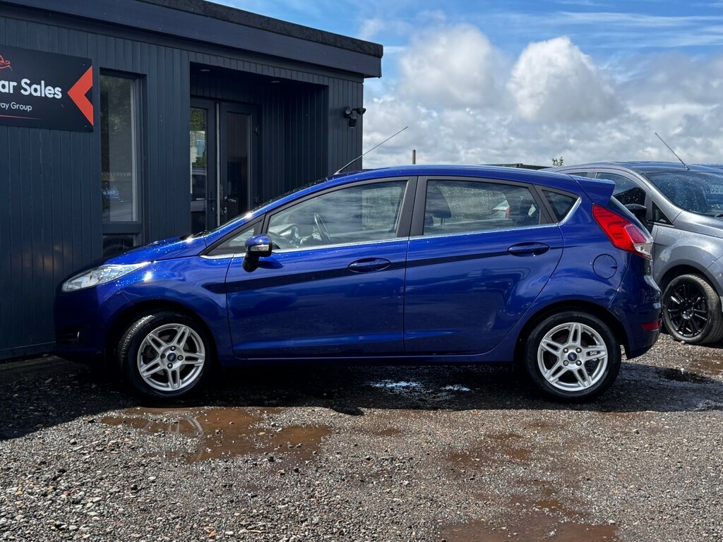 Ford Fiesta Hatchback 1.0T Ecoboost Zetec Hatchback EO14ONB Blue #3