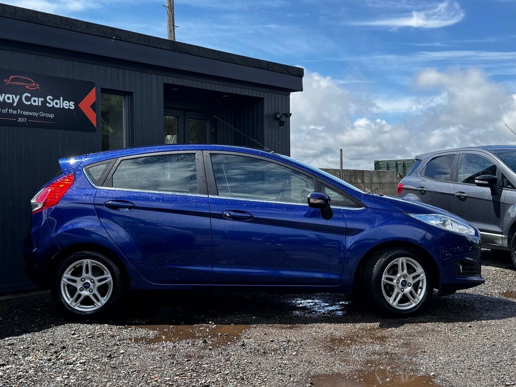 Ford Fiesta Hatchback 1.0T Ecoboost Zetec Hatchback EO14ONB Blue #2