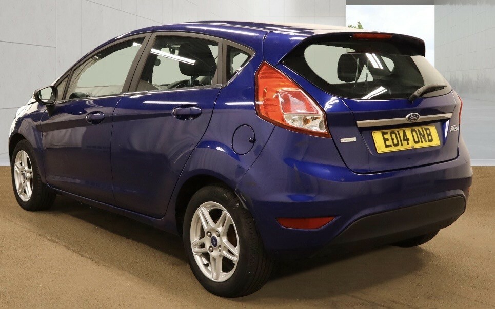 Ford Fiesta Hatchback 1.0T Ecoboost Zetec Hatchback EO14ONB Blue #3