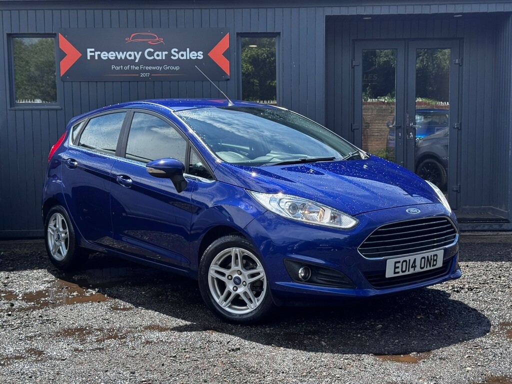 Ford Fiesta Hatchback 1.0T Ecoboost Zetec Hatchback Blue